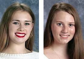 The team of junior Audrey Milk and freshman Lauren Karg earned first place in the Duo Interpretion category at St. Joseph High School Speech & Debate Tournament.