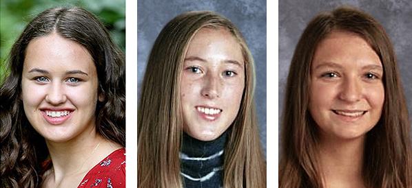 Mars Area High School students Elizabeth Long, Jordan Esswein and Lindsey Gourash were selected to receive Society of Women Engineers Pittsburgh Section certificates of merit.