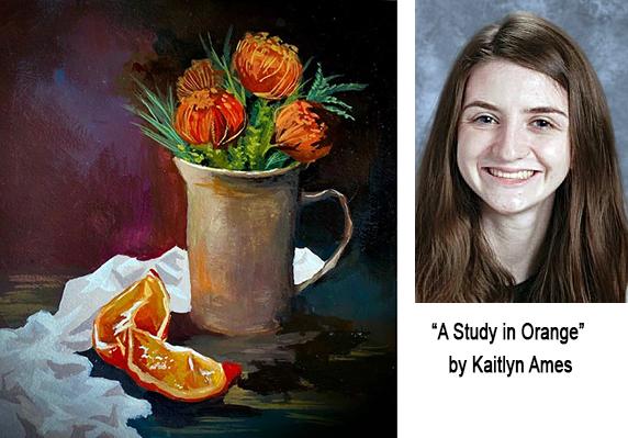 “A Study in Orange” by Kaitlyn Ames